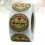 1Rouleau Stickers Rond Kraft Étiquettes Pour 3