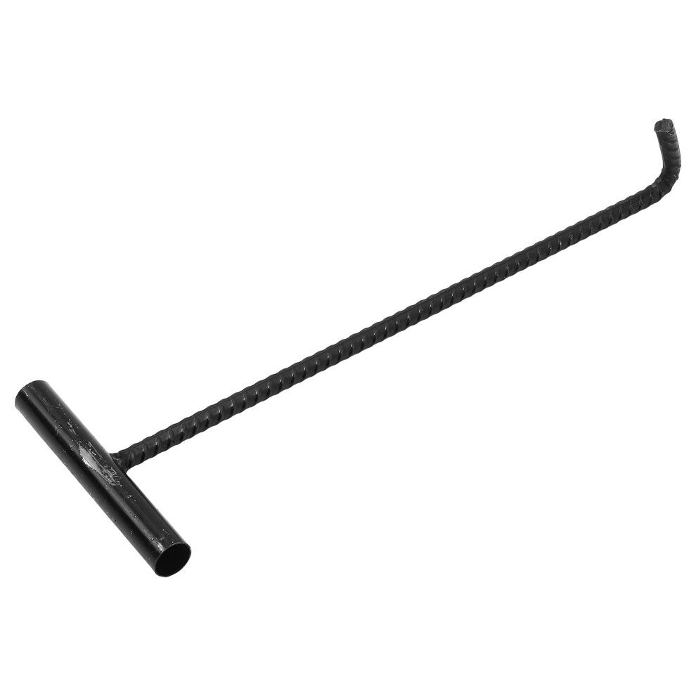 Photos - Other Hand Tools Manhole Hook Heavy Duty Steel Hook Black 1pcs