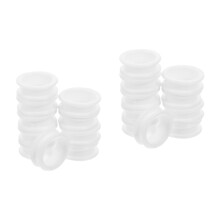 20Pcs Silicone Shears Finger Inserts Protective Rings for Pet Grooming