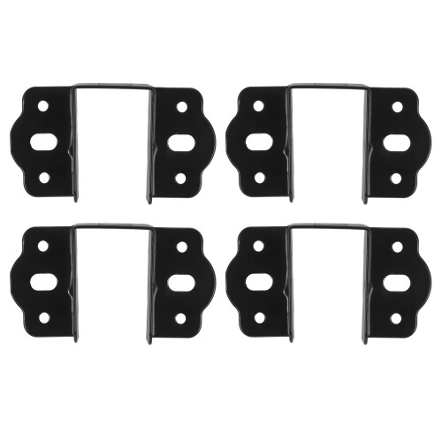 8Pcs Thickened Bed Rail Buckle Metal Bed Frame Hardware for Home Use 1