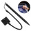 4Pcs Black Resistive Touchscreen Stylus Pens with Holder and String 10