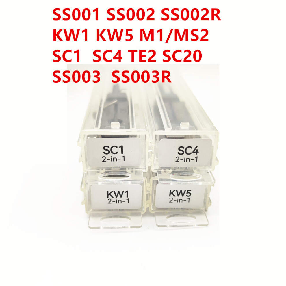 Styles Tools Ss001 Ss002 Ss002r Kw1 Kw5 M1/Ms2 Sc1 Sc4 Te2 Sc20 Ss003 Ss003r 2In1 Locksmith Tools 6935161691221