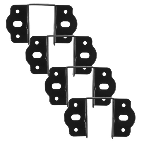 8Pcs Thickened Bed Rail Buckle Metal Bed Frame Hardware for Home Use 2