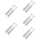 10Pcs Convenient Table Soccer Score Keepers for Foosball Games 10