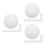 30Pièces Accessoires Billes Blanches Pour Roulette Et Jeux De 6
