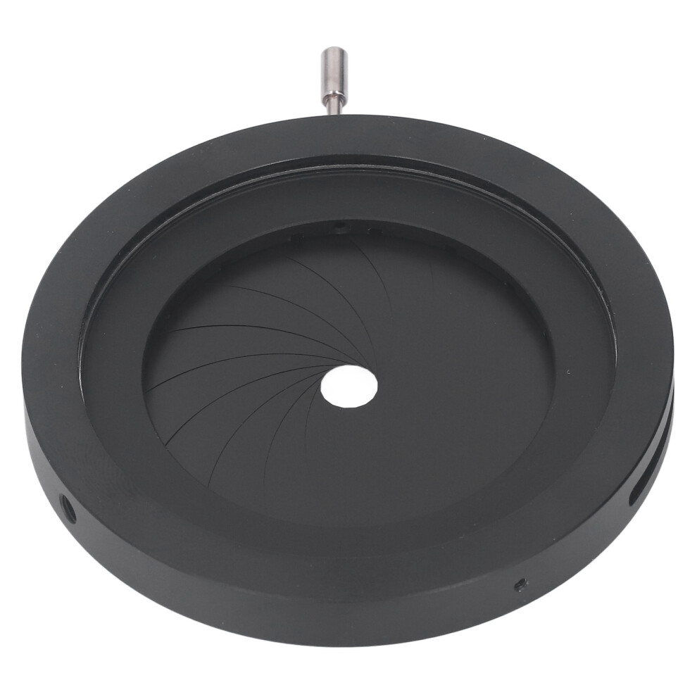 Adjustable 2-50Mm Aluminum Iris Diaphragm For Cameras & Microscopes 7891388346643