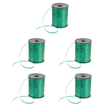 Green Plastic Party Packaging Ribbon Decorative Curling Ribbon