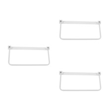 3Pièces Étagère Chaussures Aluminium Pliable Compacte Pour Appartement
