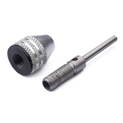 2Pcs Aluminum Alloy Keyless Drill Chuck for Drill Use 2