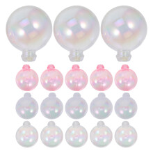30Pcs Clear Cake Balls For Birthday Cake Toppers Balloon Decor