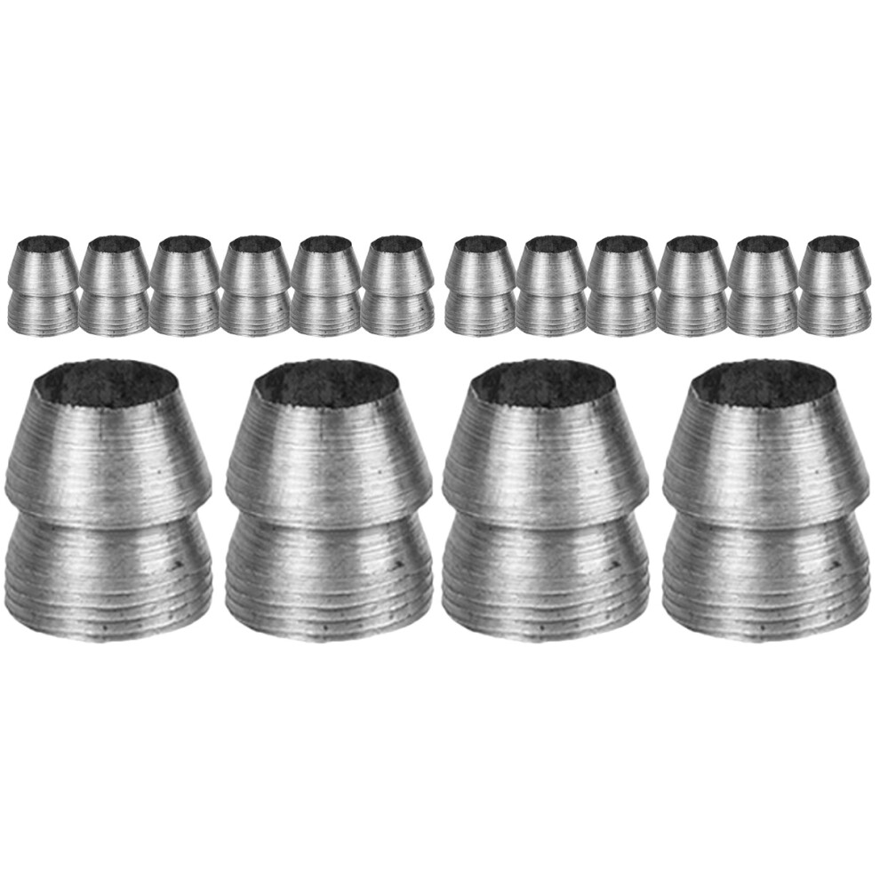 16Pcs Durable Metal Wedges Silver Handle Replacement 3722821853814