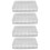 4 Pcs Refrigerator Egg Trays 24 Grids Egg Holder Storage Container 5