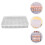 4 Pcs Refrigerator Egg Trays 24 Grids Egg Holder Storage Container 10
