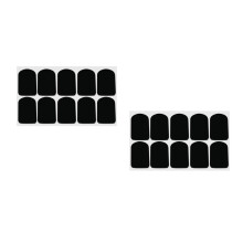 Black Silicone Saxophone Mouthpieces Pads Cushions for Home Use