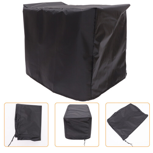 5Pcs Black Kayak Motor Protective Covers Oxford Cloth Fit 1