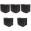 5Pcs Black Kayak Motor Protective Covers Oxford Cloth Fit 5