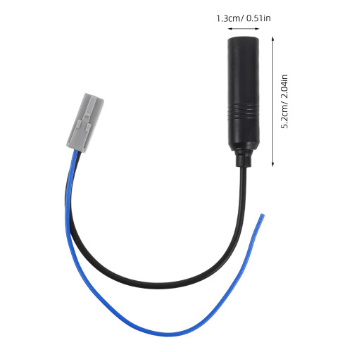 Easy Install Fm Antenna Adapter Cable for Car Stereo Multi Color 2