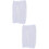 2 Pcs Bird Cage Birdcage Cover White Net 7