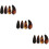 Set Of 3 Tuner Stand Guzheng Accessories String Instruments 8