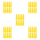 50Pcs PVC Yarn Cones for Sewing Machine Thread Winding Accessories 7