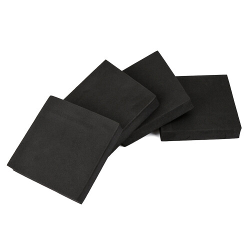 4pcs Anti Vibration Pad Sponge Non-slip Mats Square Silent Practical Multi-function Lightweight for Dryer Refrigerator 2