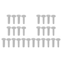 50Pairs Stainless Steel Handle Rivets for DIY Cutlery Hardware
