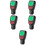 5Pcs Backlit Digital Paint Thickness Meter ABS Car Coating Gauge 1
