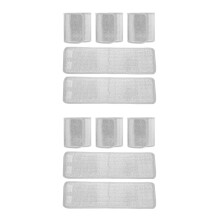 2Sets Portable Winter Frost Protection Aluminum Foil Plant Pot Covers