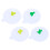 4Pcs Durable Silicone Cup Covers Leak-Proof Assorted Color Mug Lids 1