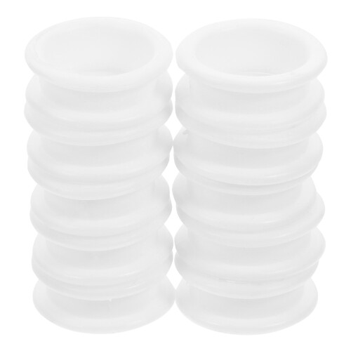 20Pcs Silicone Shears Finger Inserts Protective Rings for Pet Grooming 1