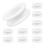 20Pcs Silicone Shears Finger Inserts Protective Rings for Pet Grooming 3
