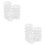 20Pcs Silicone Shears Finger Inserts Protective Rings for Pet Grooming 7