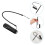 5Sets Elastic Black Pen Loop Lanyard Holder for Desk School Office Use 10