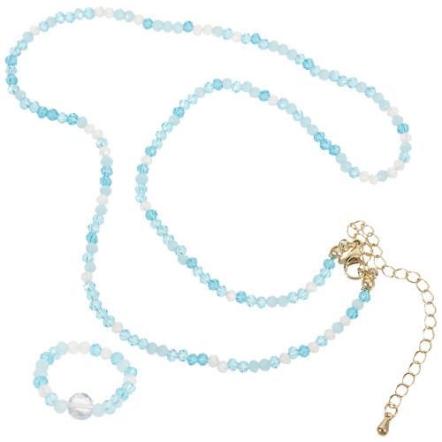 1Set Kralenketting En Ring En Vrouwen