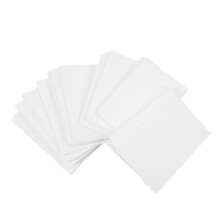 100Pcs White Paper File Bag Durable Office Document Storage Envelope
