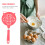 Durable Red Egg Yolk Divider Egg Separator Tool for Baking 8