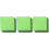 54Pcs Green Polyester Felt Sheets for Children DIY Craft Handmade Work 1