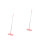 2Stk Kinderputz Spielzeug Rosa Sicherer Kunststoff Moppset 5