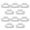 20Pcs Silver Iron Shelf Brackets for Wood Trays Versatile DIY Fixation 3