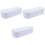 3Pcs Makeup Brush Cleaner Boxes Portable White Cleaning Box for Home 4