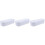 3Pcs Makeup Brush Cleaner Boxes Portable White Cleaning Box for Home 5