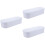 3Pcs Makeup Brush Cleaner Boxes Portable White Cleaning Box for Home 7