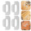 20Pcs Silver Iron Shelf Brackets for Wood Trays Versatile DIY Fixation 10
