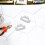 20Pcs Silver Iron Shelf Brackets for Wood Trays Versatile DIY Fixation 11