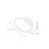 80Pcs Comfortable White PP Pull Ring Handle for Music Box Repair 10