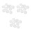 30Pcs White Plastic Drum Lids Tight Seal Bucket Covers for Home Use 5