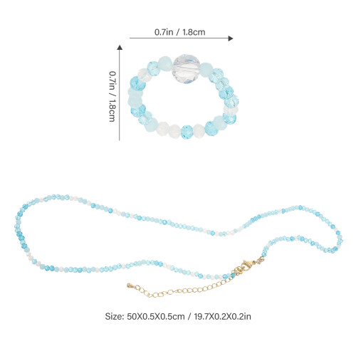 1Set Kralenketting En Ring En Vrouwen 2
