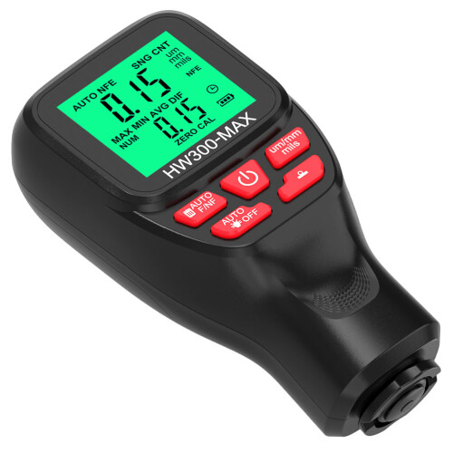 5Pcs Backlit Digital Paint Thickness Meter ABS Car Coating Gauge 1
