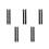 10Pcs Black ABS Professional Roller Skate Straps for Snowboard Fixing 8