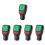 5Pcs Backlit Digital Paint Thickness Meter ABS Car Coating Gauge 7